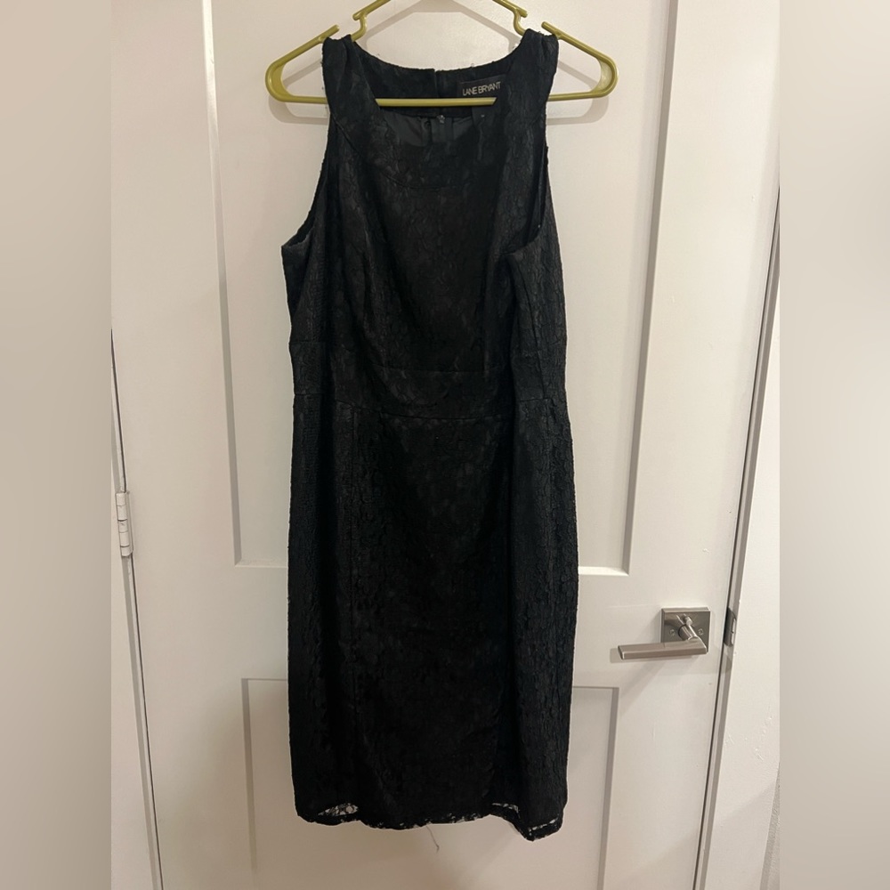 Black Lace Dress Lane Bryant